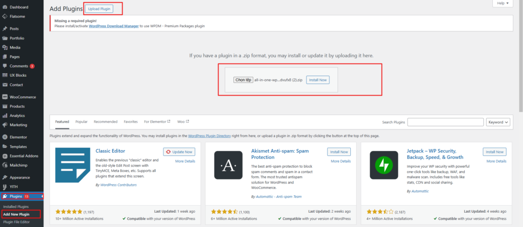 All in One WP Migration Unlimited Extension