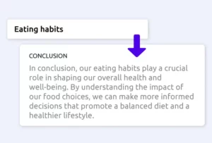 AI Conclusion Generator