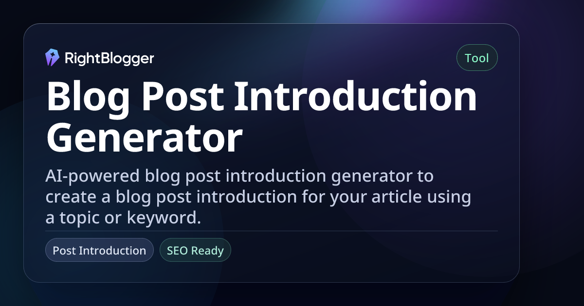 AI Introduction Generator - Image 3