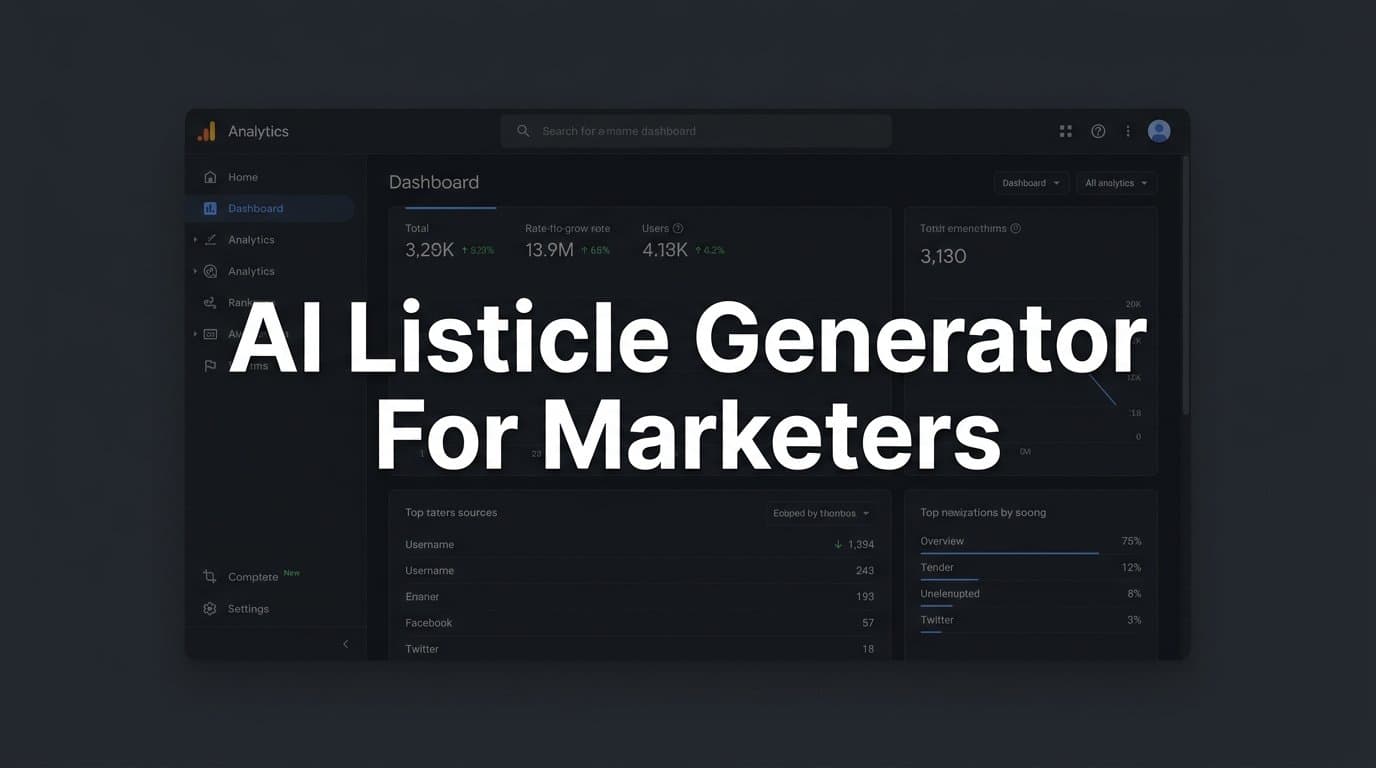 AI Listicle Generator - Image 1