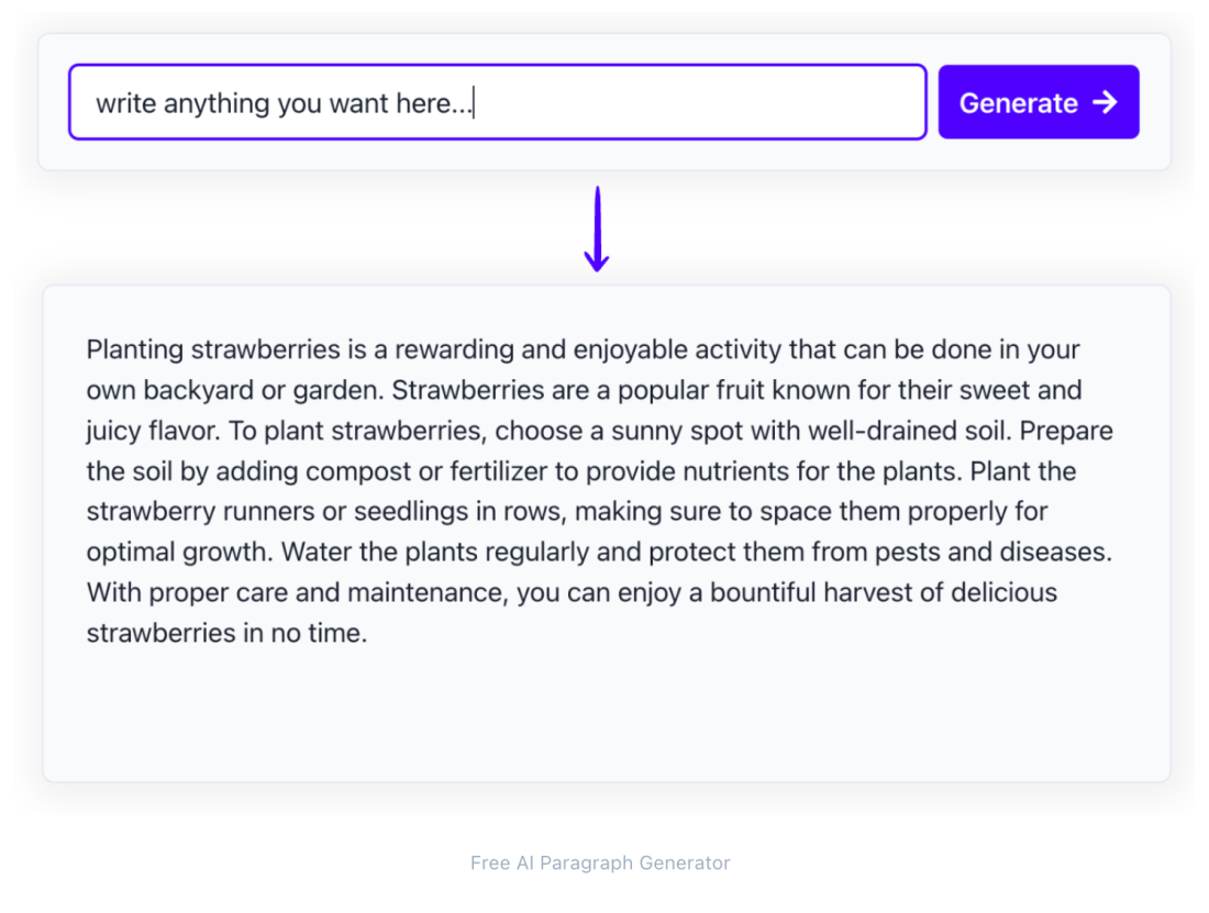 AI Paragraph Generator - Image 1
