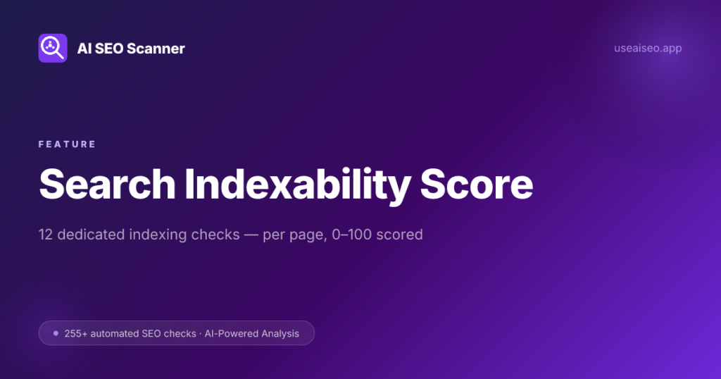 AI SEO Indexability