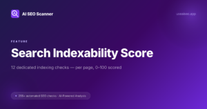 AI SEO Indexability
