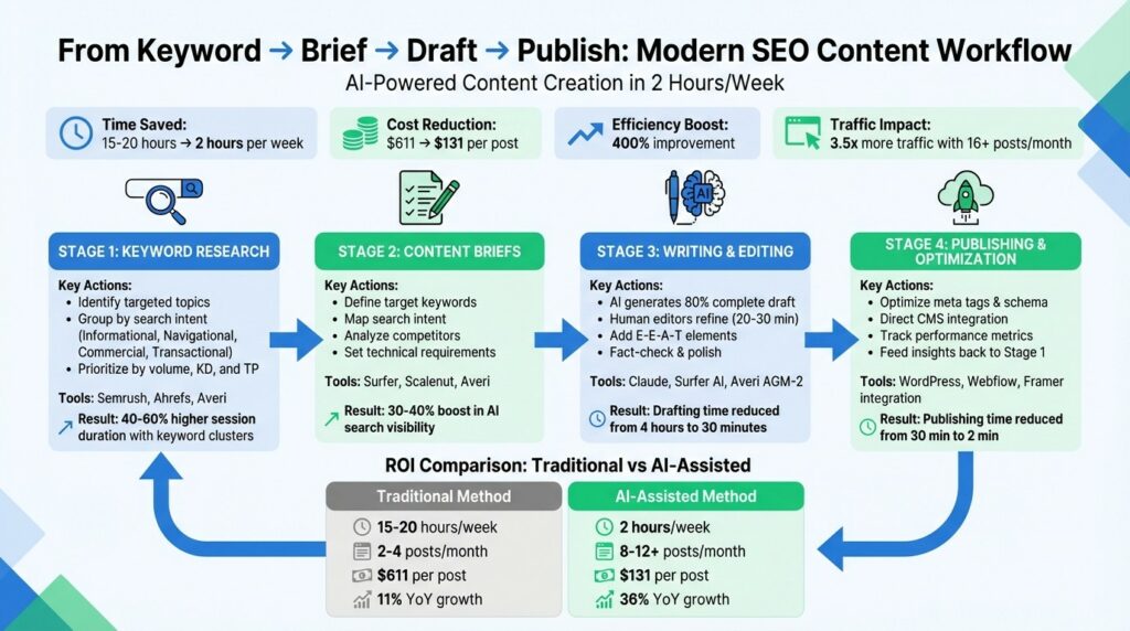 AI SEO Publishing Workflow