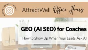AI SEO for Coaches