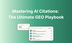 AI SEO AI Citation Optimization