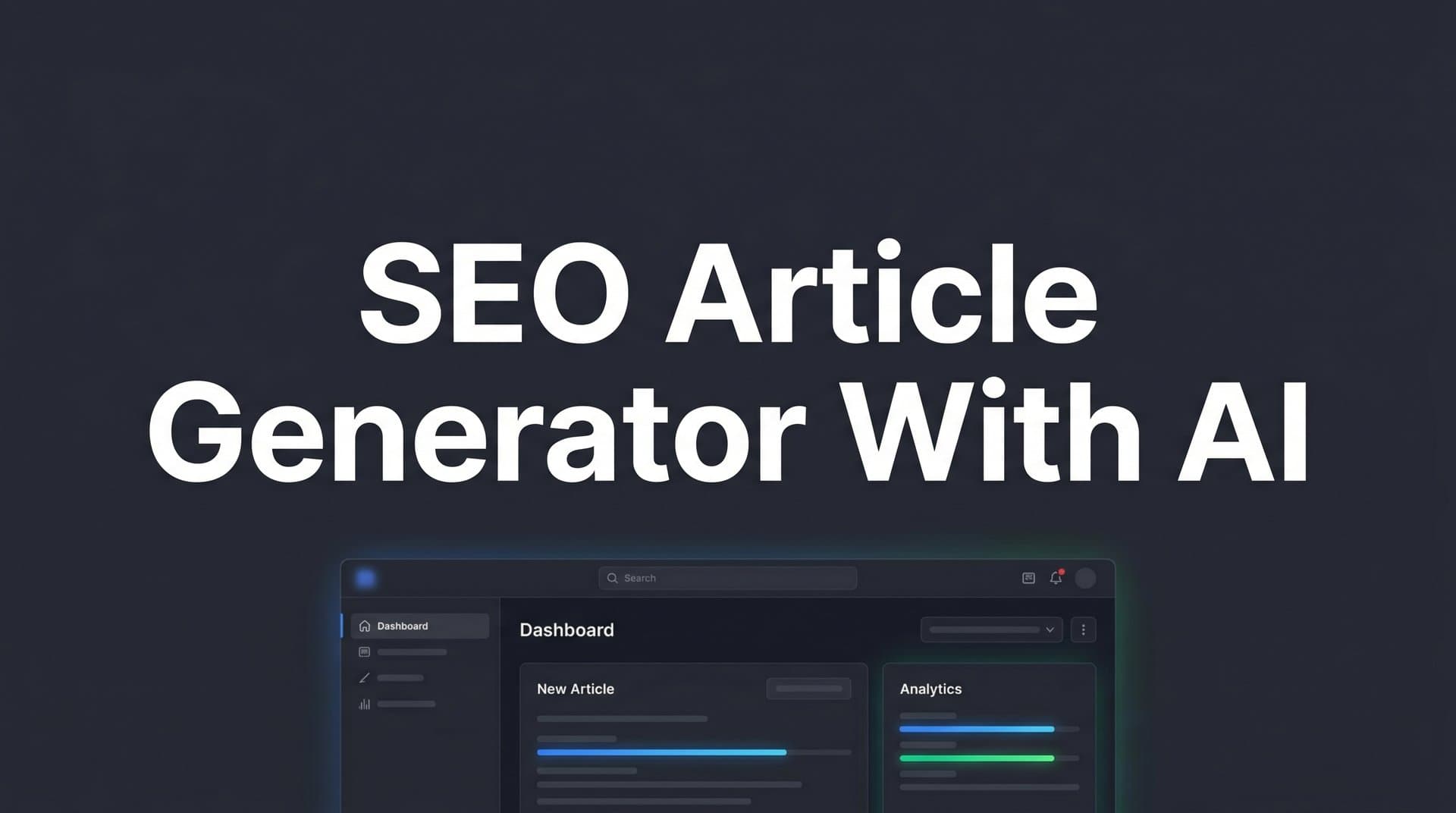 AI SEO Article Generator - Image 1