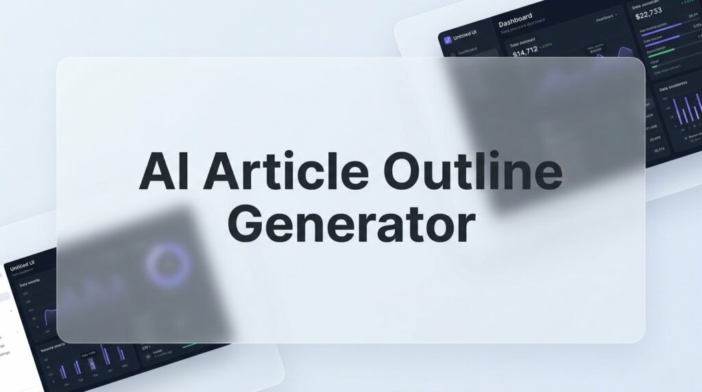 AI SEO Article Outline Generator