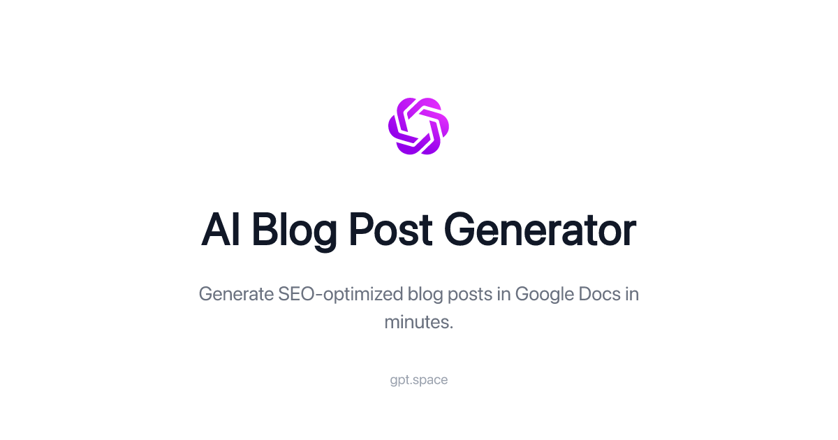 AI SEO Blog Post Generator - Image 4