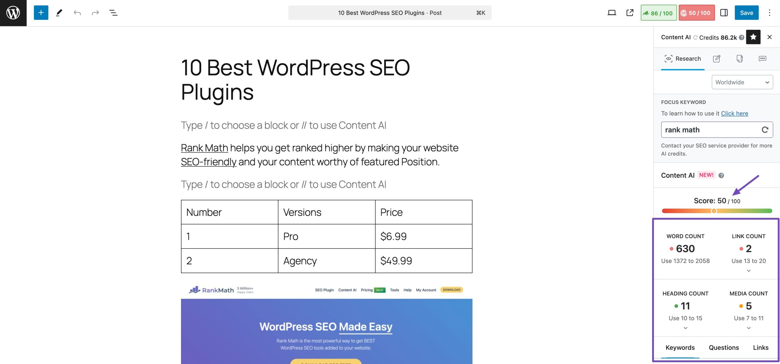 AI SEO Content Scoring - Image 3