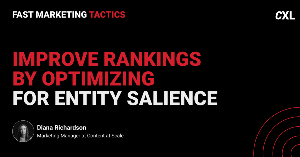 AI SEO Entity Salience