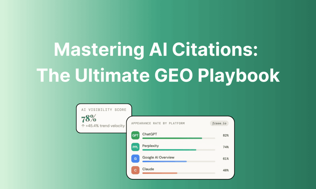 AI SEO Generative Search Citations