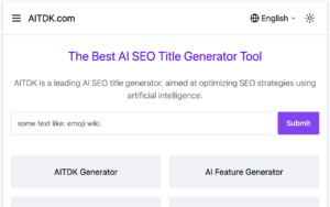 AI SEO Heading Generator