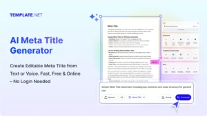 AI SEO Meta Title Generator