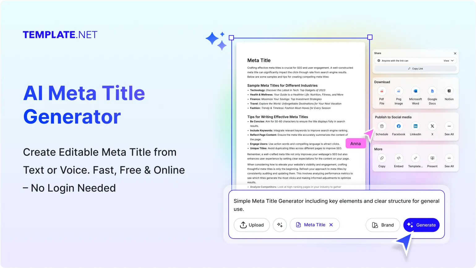 AI SEO Meta Title Generator - Image 1