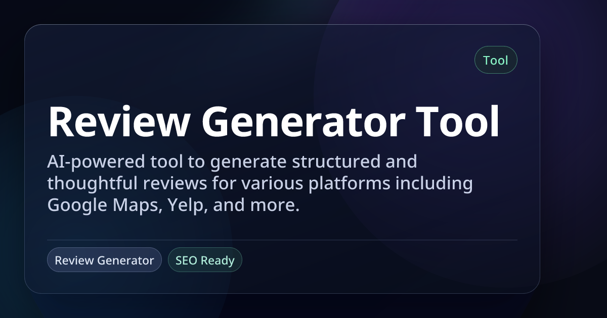 AI SEO Product Review Generator - Image 3