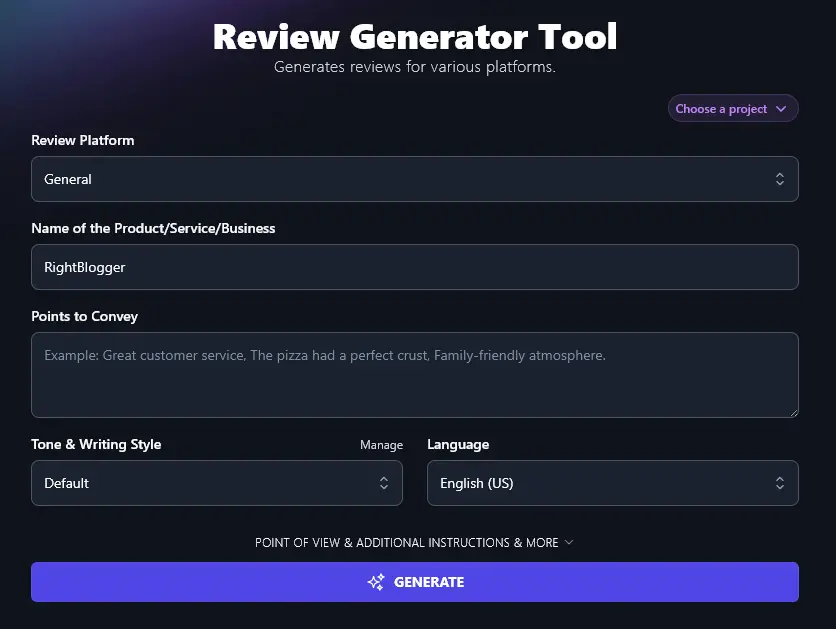 AI SEO Product Review Generator - Image 5