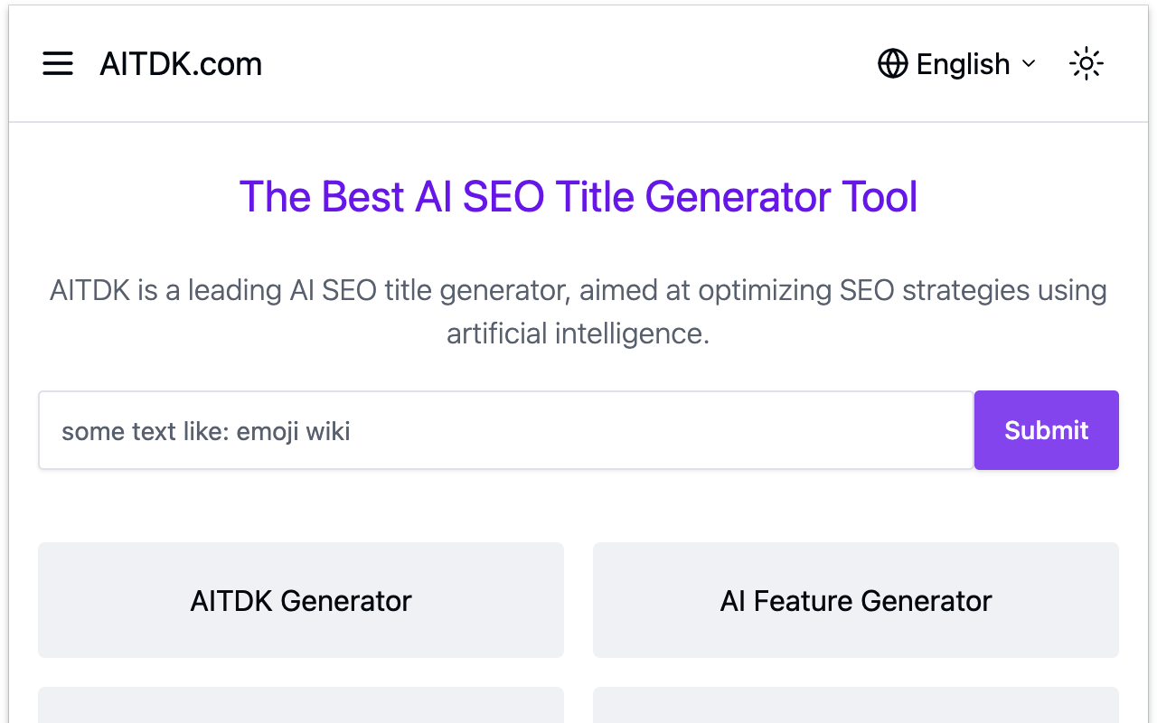 AI SEO SEO Title Generator - Image 3