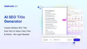 AI SEO SEO Title Generator
