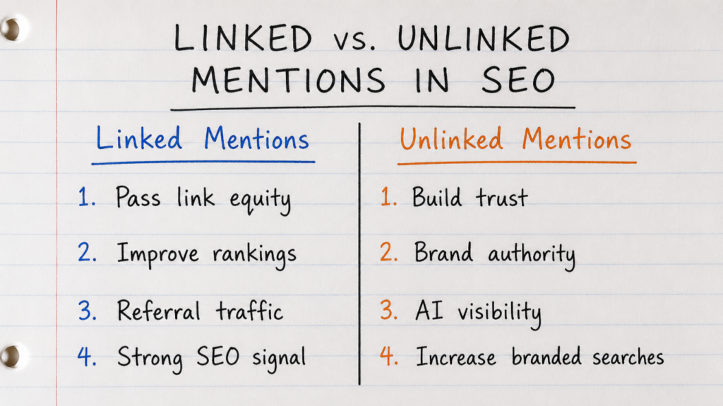 AI SEO Unlinked Mentions